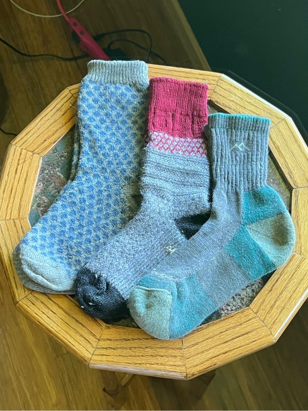 M Smartwool Darn Tough Merino Wool Crew Socks Bundle of 3